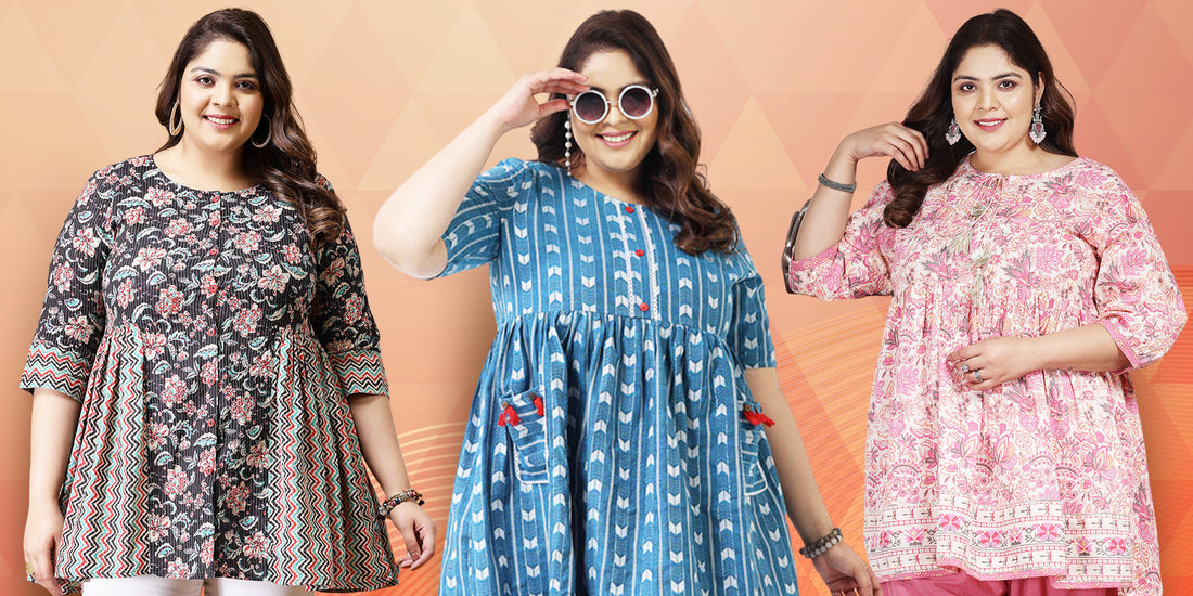plus size kurta for women