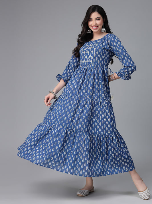 Cotton Tiered Kurta