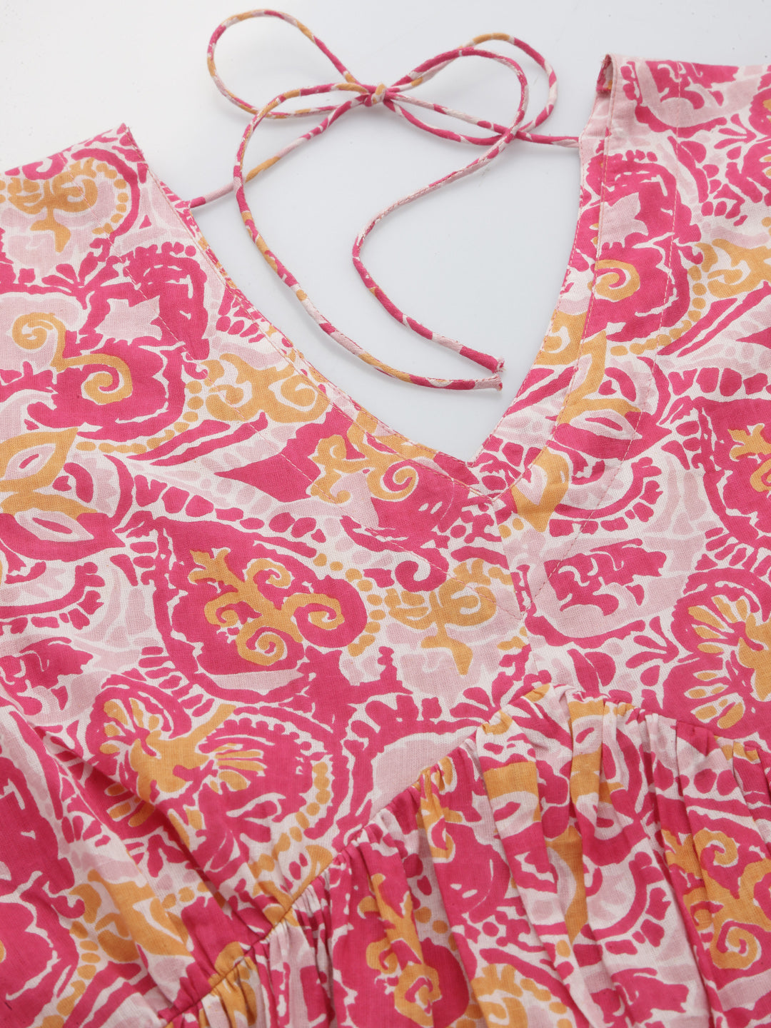 Stylum Women's Floral printed Cotton Flared dress (DRSSOUL)