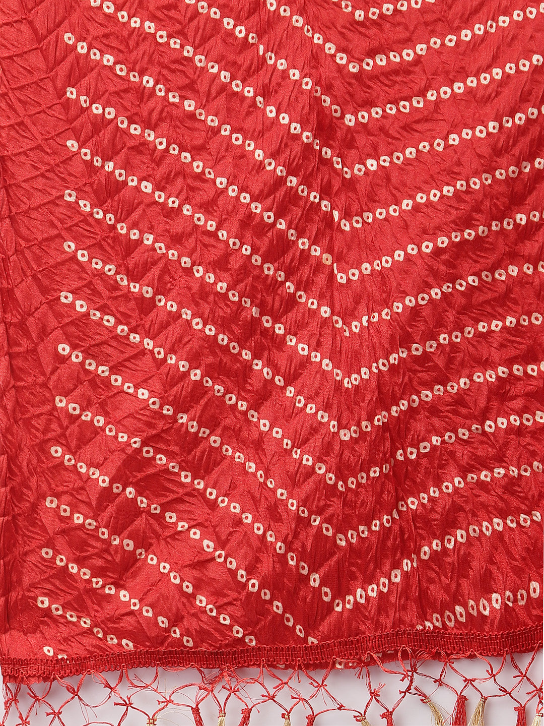 Bandhani Print Silk Blend Dupatta