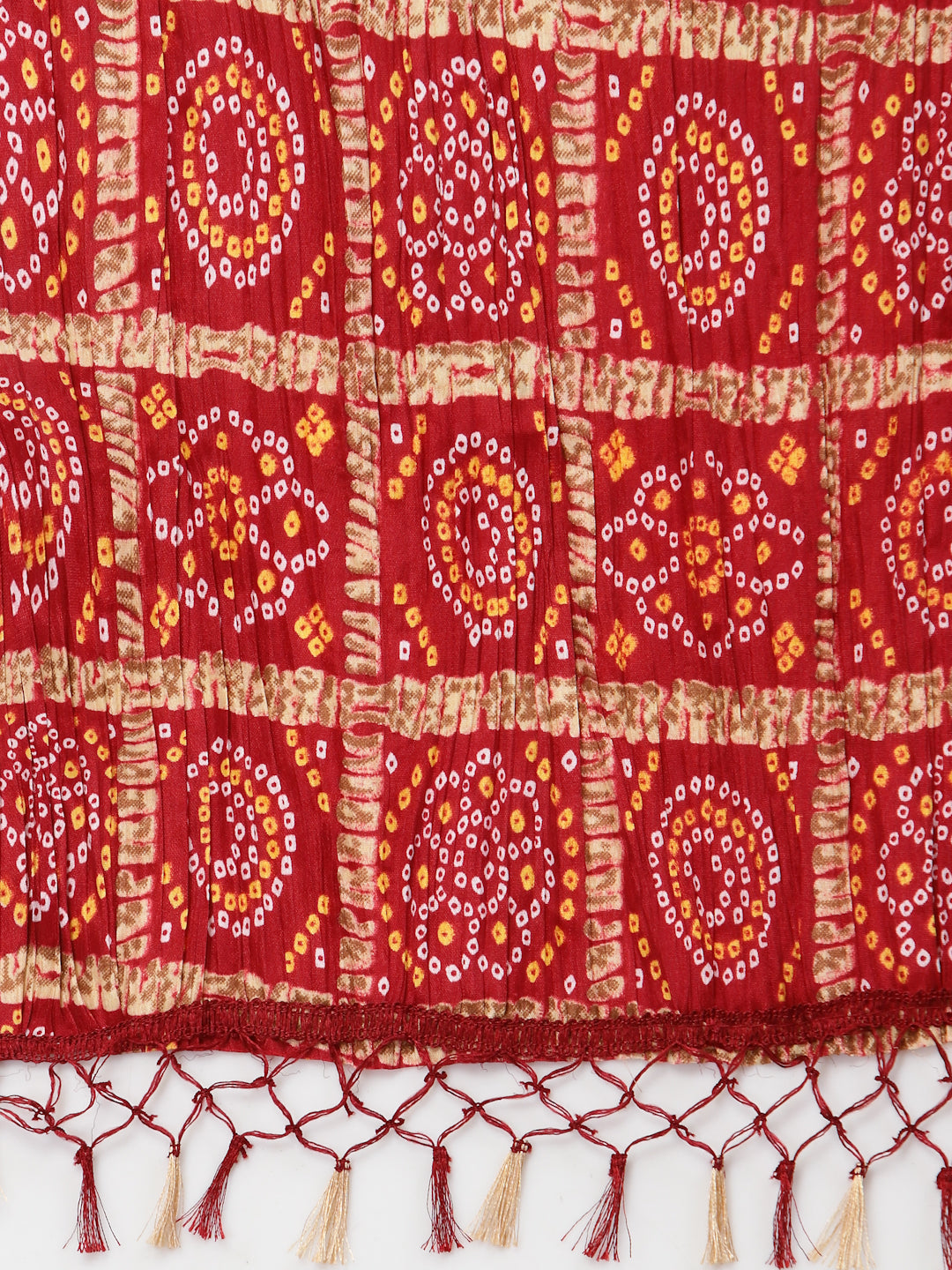 Print Silk Blend Dupatta Set
