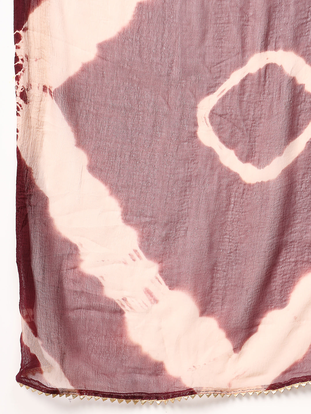 Stylum Women's Rose Gold Solid & Embroidered Rayon A-Line Kurta Dupatta Set (KDBLUSHJACOB)