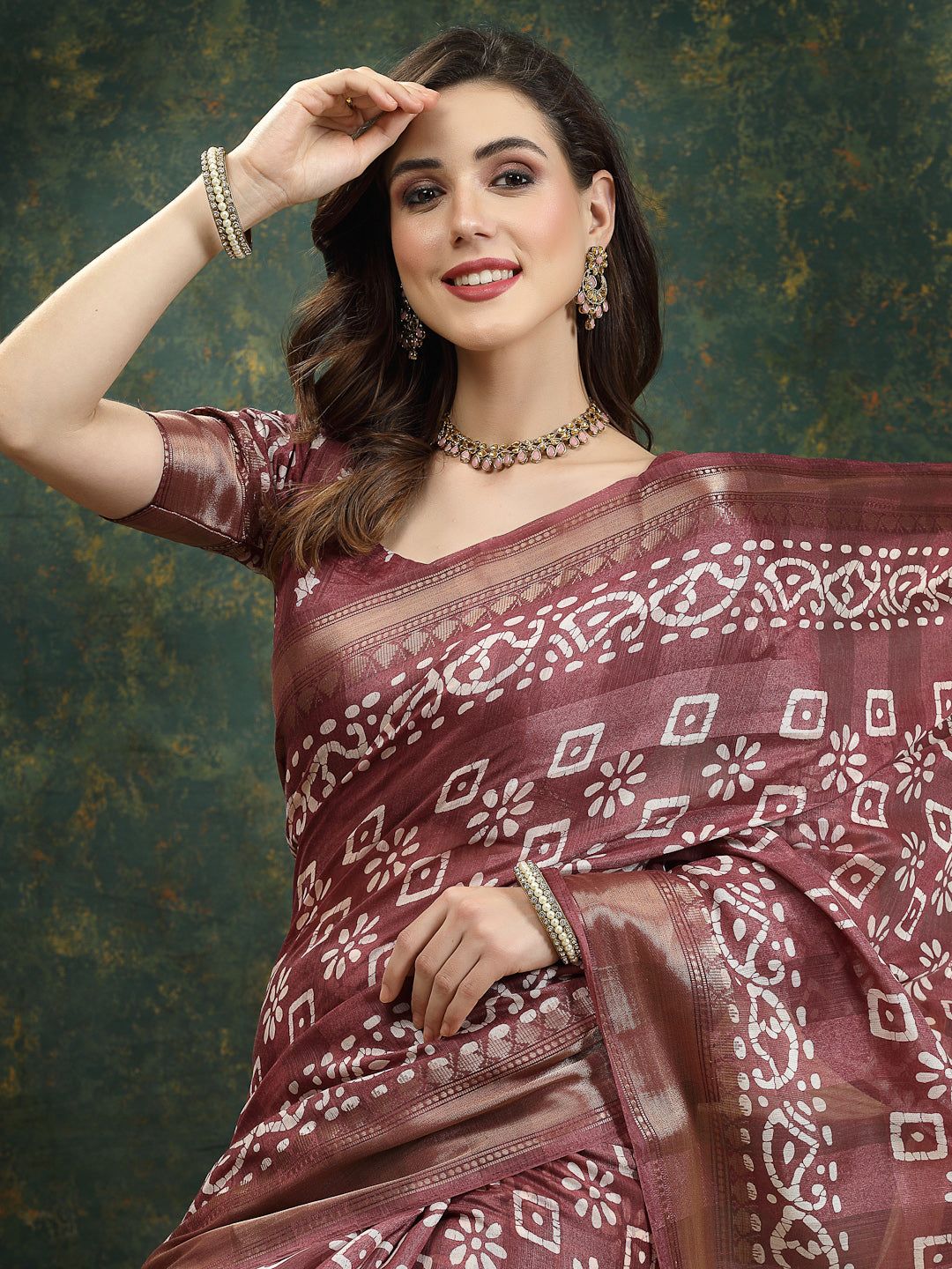 Cotton Blend Saree