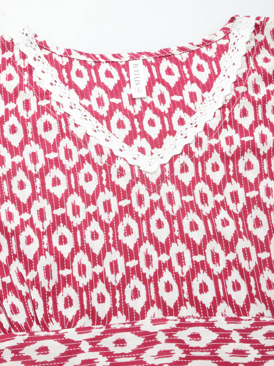 Printed Rayon Co-Ord set