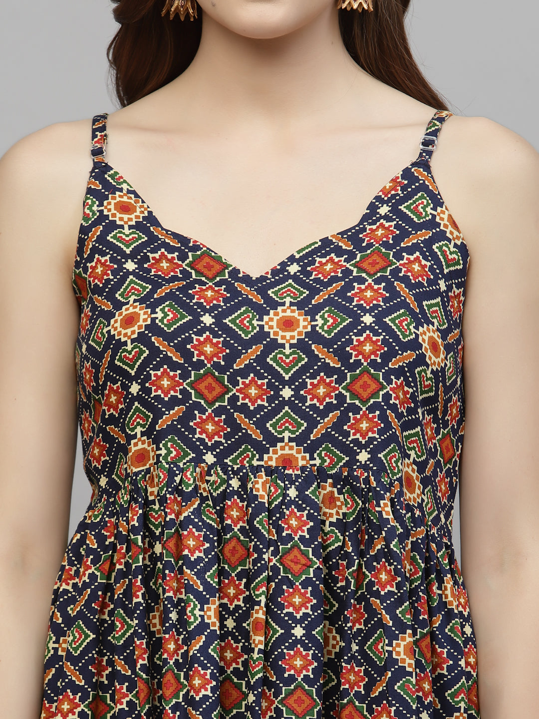 Rayon Kurta Sharara Dupatta Set