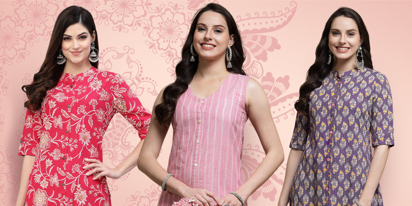 Office wear kurta designs