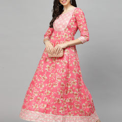 Rayon Blend Anarkali Kurta