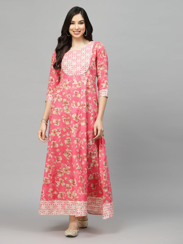 Rayon Blend Anarkali Kurta
