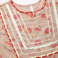 Rayon Anarkali kurta with Dupatta