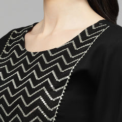 Embellished Rayon Anarkali kurta