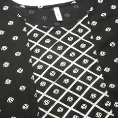 Printed A-Line Kurta with Dupatta