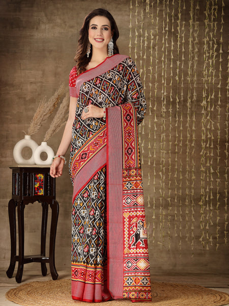 Cotton Blend Saree