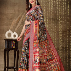 Cotton Blend Saree