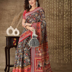 Cotton Blend Saree