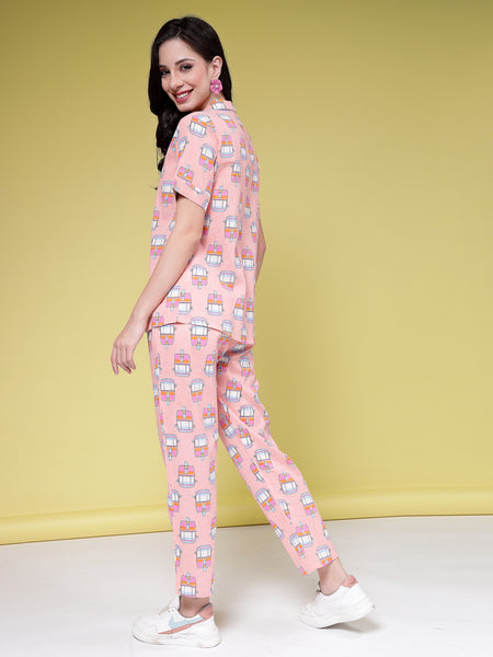Printed Cotton Co-Ords Set