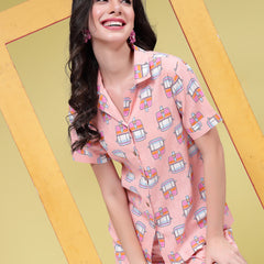 Printed Cotton Co-Ords Set