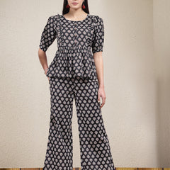 Stylum Women's Ethnic Motif Printed Cotton Co-Ord Set (CSBAGI)