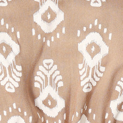 Stylum Women's Beige Floral Printed Rayon Co-ords Set (CSBEIGEBAGA)