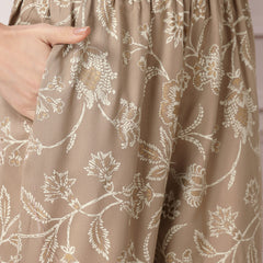 Floral Printed Rayon Co-Ord