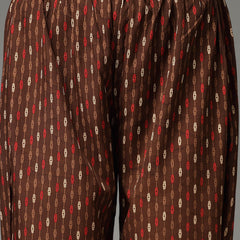 Stylum Women's Printed Poly Crepe Co-Ord Set (CSBROWNPARK)