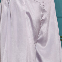 Stylum Women's Lilac Solid & Embroidered Poly Georgette Co-Ords Set (CSLILACNITARA)
