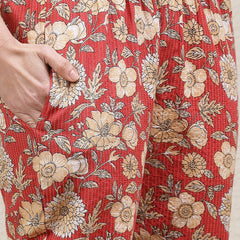 Stylum Women's Floral Printed Cotton Co-Ord Set (CSLOPA)