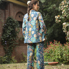 Stylum Women's Multicolor Floral Printed Cotton Co-ord Set (CSMULTIBEACH)