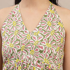 Stylum Women's Multi Floral Printed Cotton Co-Ord Set (CSMULTIMATCHA)