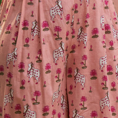 Stylum Women's Pink Animal Printed Cotton Co-Ord Set (CSPINKKALAM)
