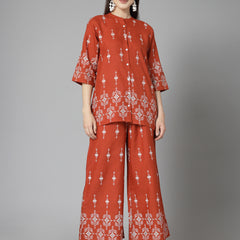 Cotton Blend Co-Ord Set