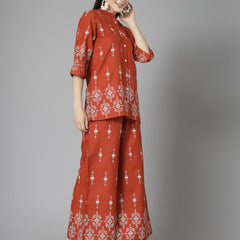 Cotton Blend Co-Ord Set