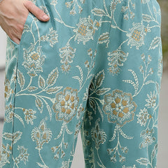 Stylum Women's Floral Printed Rayon Co-Ord Set (CSSALCONAQUA)