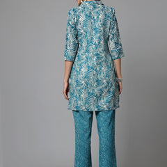Printed Cotton Blend Co-Ord set