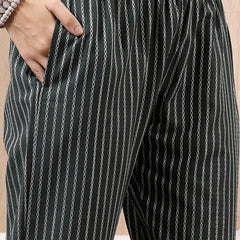 Stylum Women's Self Designed Cotton Blend Pleated Co-ord Set (CSSOMYA)