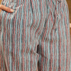 Stylum Women's Turq Blue Floral Printed Cotton Co-ords Set (CSTURQRANJAN)