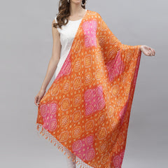 Bandhani Silk Blend Dupatta