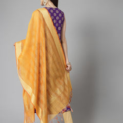 Rayon A-Line Kurta with Dupatta