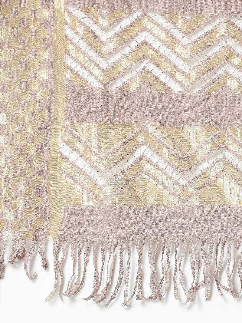 Stylum Women's Floral Printed Cotton Blend Straight Kurta Pant Dupatta Set (KPDBEIGEDANGAL)