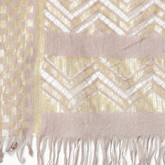 Stylum Women's Floral Printed Cotton Blend Straight Kurta Pant Dupatta Set (KPDBEIGEDANGAL)