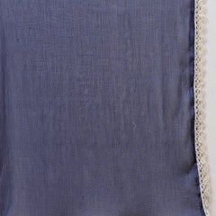 Stylum Women's Floral Printed Rayon Anarkali Kurta Pant Dupatta Set (KPDBLUEBAHAR)