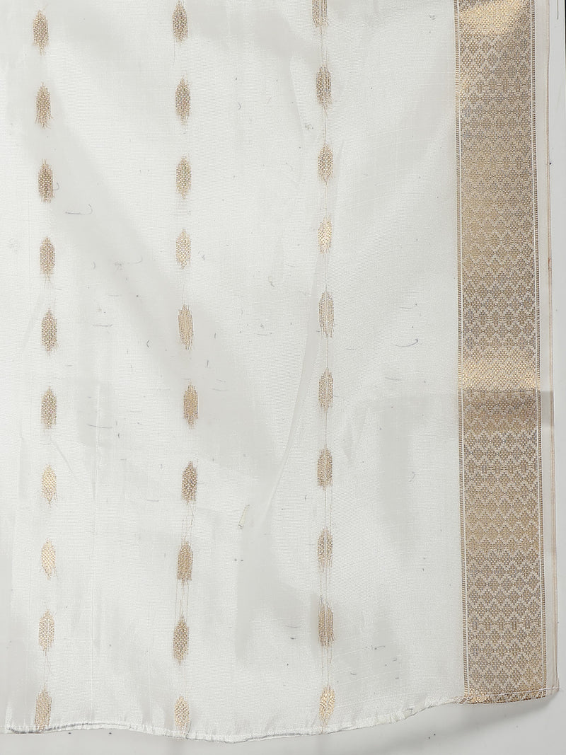 Stylum Women's Blue Floral Printed Rayon Flared Kurta Palazzo Dupatta Set (KPDBLUEMINI)