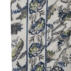 Stylum Women's Blue Ethnic Printed Cotton Blend Straight Kurta Pant Dupatta Set (KPDBLUENATU)