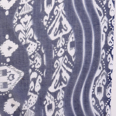 Stylum Women's Blue Printed Cotton Straight Kurta Pant Dupatta Set (KPDBLUEPATU)