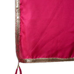 Stylum Women's Cream Solid & Embroidered Rayon Anarkali Kurta Pant Dupatta Set (KPDCREAMUTSA)