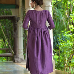 Stylum Women's Solid Chinnon Naira cut Kurta Pant Dupatta Set (KPDFLO)