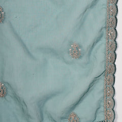 Stylum Women's Green Bandhani Print & Embroidered Muslin Straight Kurta Pant Dupatta Set (KPDGREENBANNO)