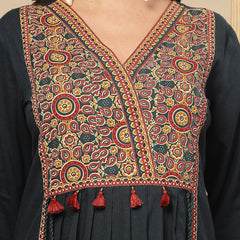 Stylum Women's Green Solid Cotton Straight Kurta Pant Dupatta Set (KPDGREENPANNA)