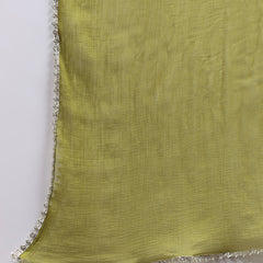 Stylum Women's Ethnic Motif Printed Naira Cut Rayon Kurta Palazzo Dupatta Set (KPDGREENSANJH)