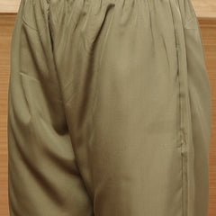 Stylum Women's Grey Floral Printed Chanderi Silk Straight Kurta Pant Dupatta Set (KPDGREYMORAL)