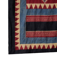 Stylum Women's Maroon Solid Cotton Kurta Pant Dupatta Set (KPDMAROONSIFAR)